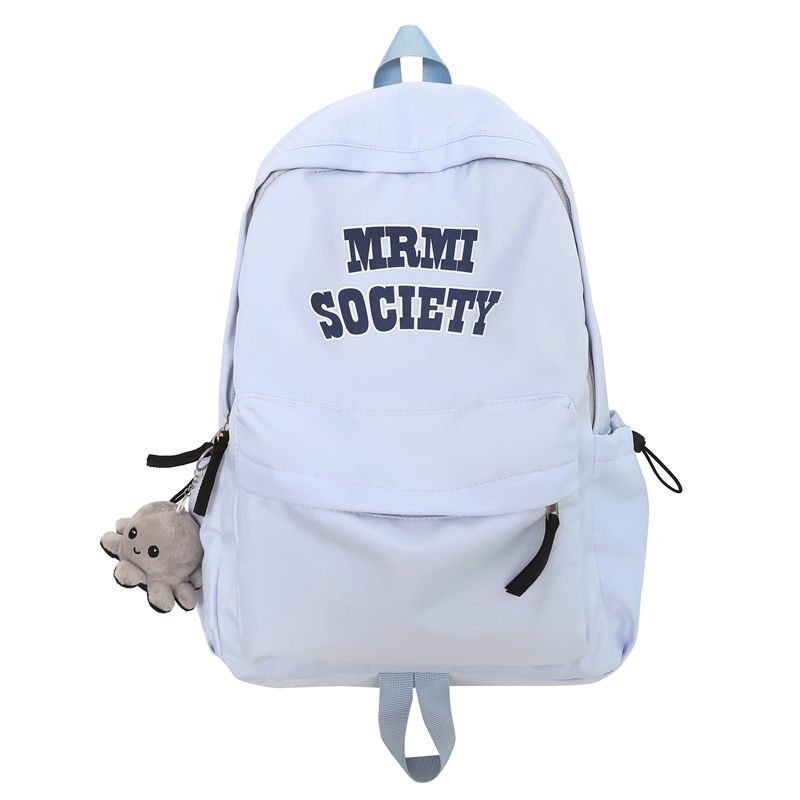 

Travel Нейлоновый рюкзак Regular Unisex черный/красный/белый/темно-синий/голубой, Light Blue+Reversible Octopus Charm