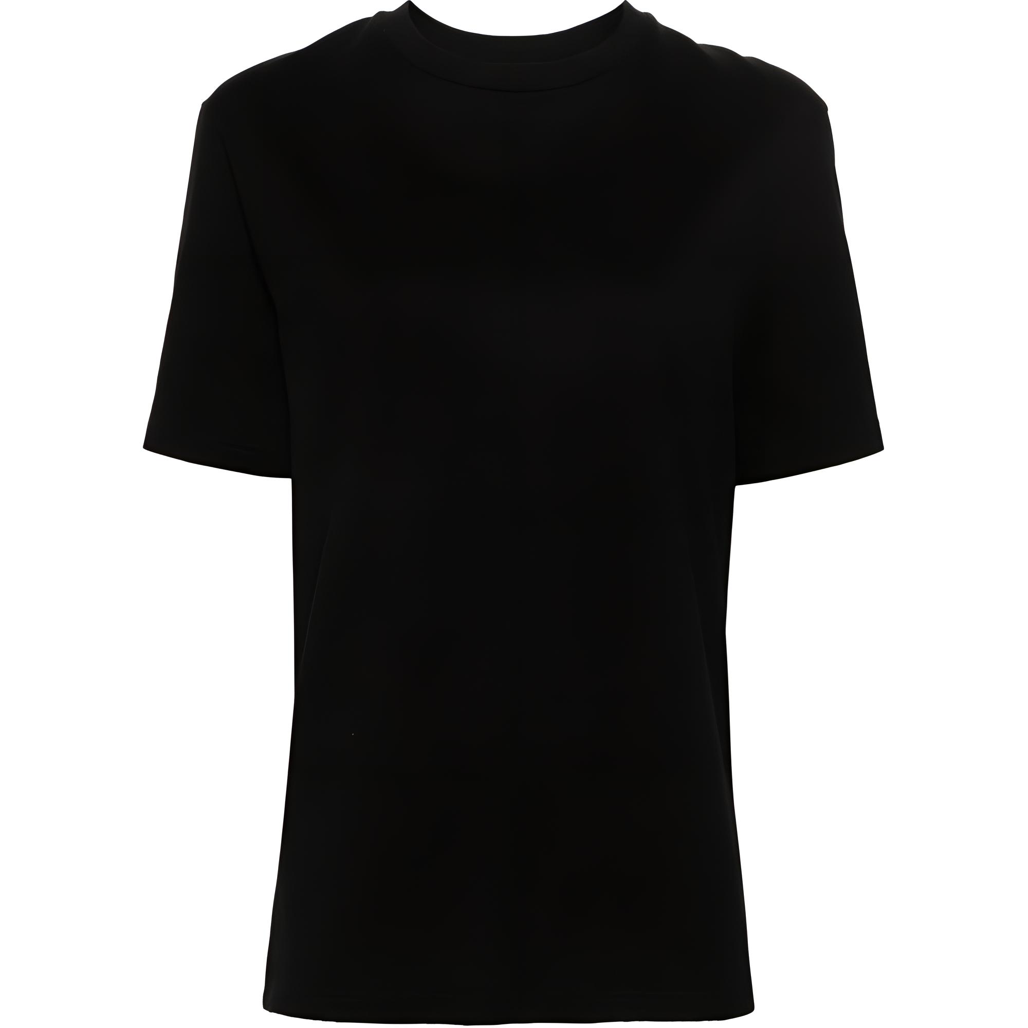 

Футболка из хлопка с логотипом JIL SANDER, черный