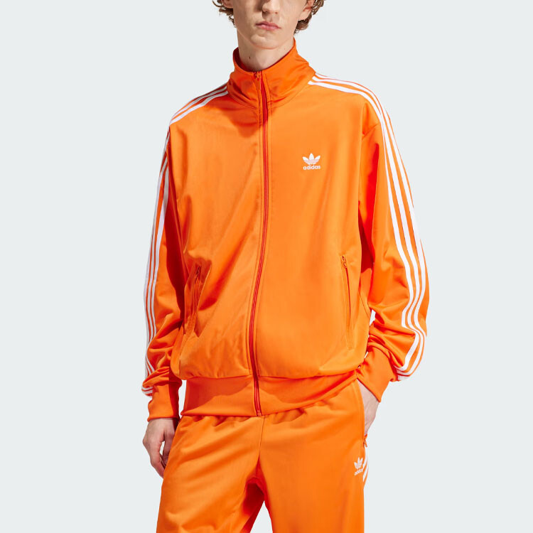Мужская куртка Classics Firebird оранжевого цвета Adidas Originals, оранжевый — фото 2