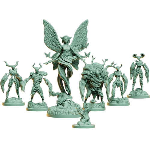 

Миниатюра Steamforged Games Godtear: Lily, Thornsinger of the Azure Forest