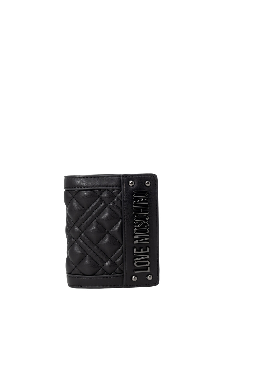 

Кошелек женский Love Moschino стеганый из искусственной кожи, черный