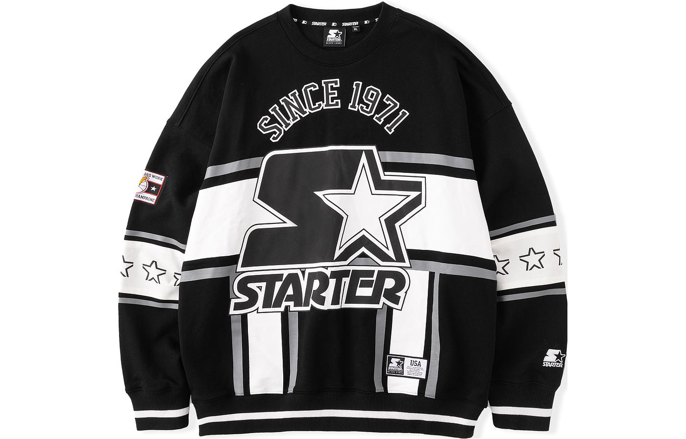 

Свитшот мужской черный STARTER