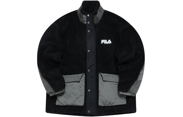 

Флисовая куртка мужская Pitch Black Fila Fusion