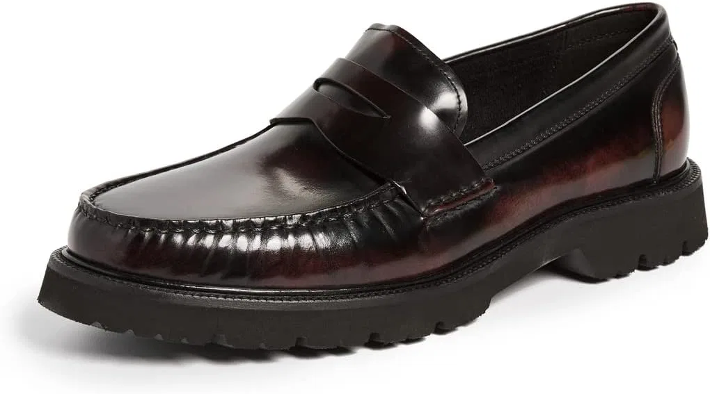 Лоферы мужские Cole Haan American Classics, глубокий бордовый/черный
