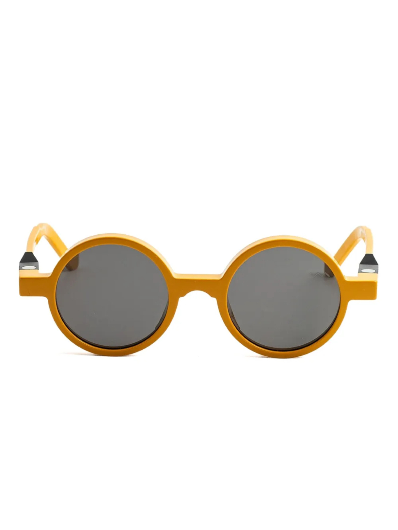 

VAVA Eyewear round-frame солнцезащитные очки, желтый