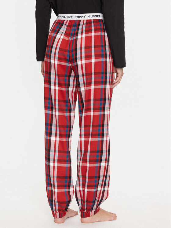Пижамные штаны стандартного кроя Tommy Hilfiger, красный — фото 2