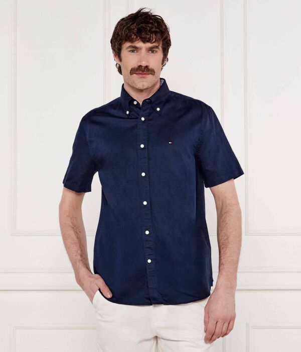 

Рубашка Regular fit Tommy Hilfiger, синий