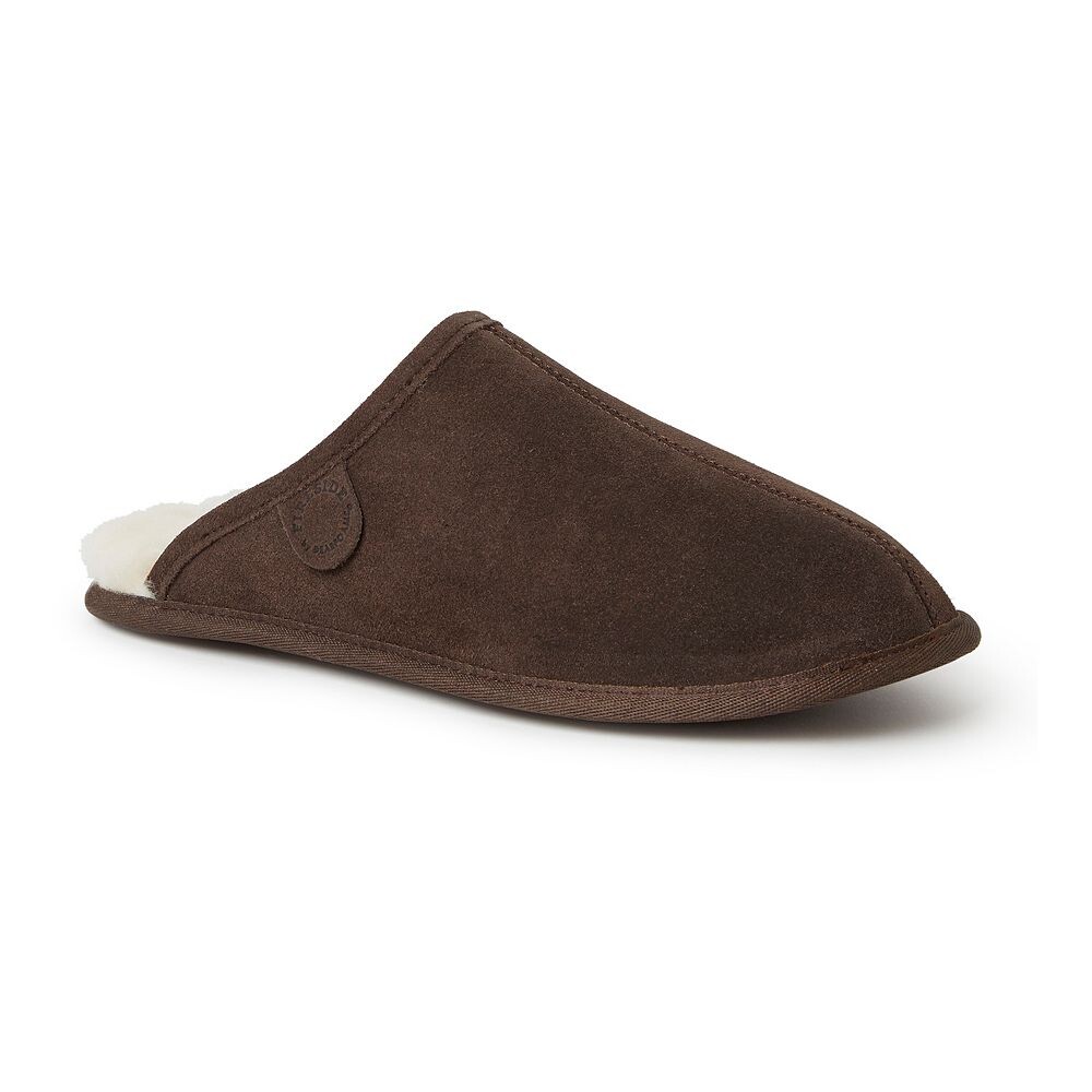 

Мужские тапочки Fireside By Dearfoams Warwick на шерстяной подкладке, цвет Coffee