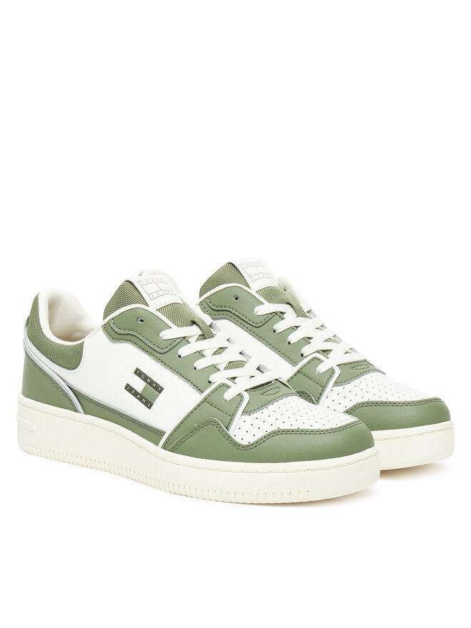 Кроссовки Tjm Retro Basket EM0EM01610 Tommy Jeans, белый — фото 2
