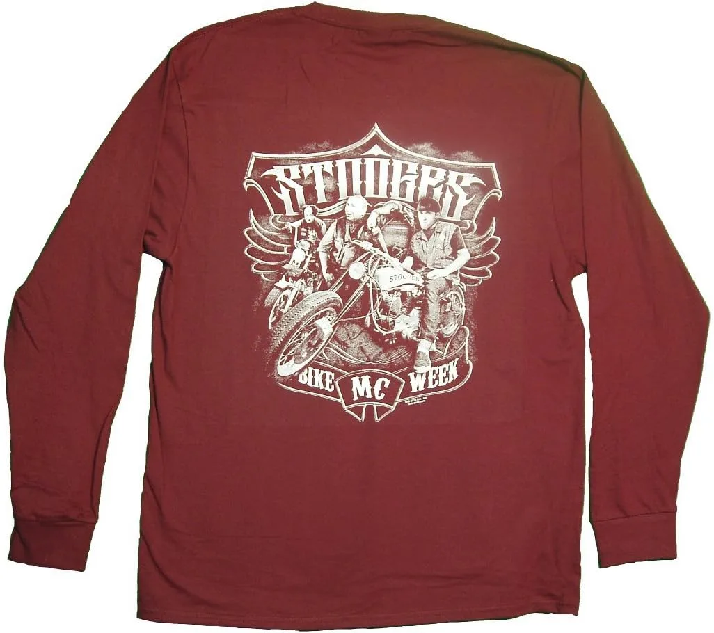 

Футболка Patron Three Stooges Bike Week с длинным рукавом Shirt Patron Brand