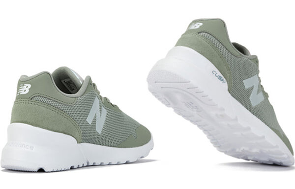 Кроссовки 515 обувь мятно-кремовые New Balance, зеленый — фото 3