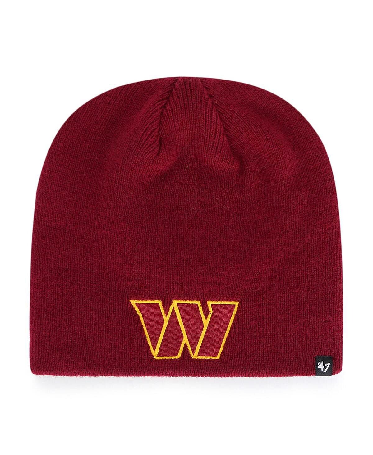 

Мужская бордовая шапка Washington Commanders Primary Beanie '47 Brand