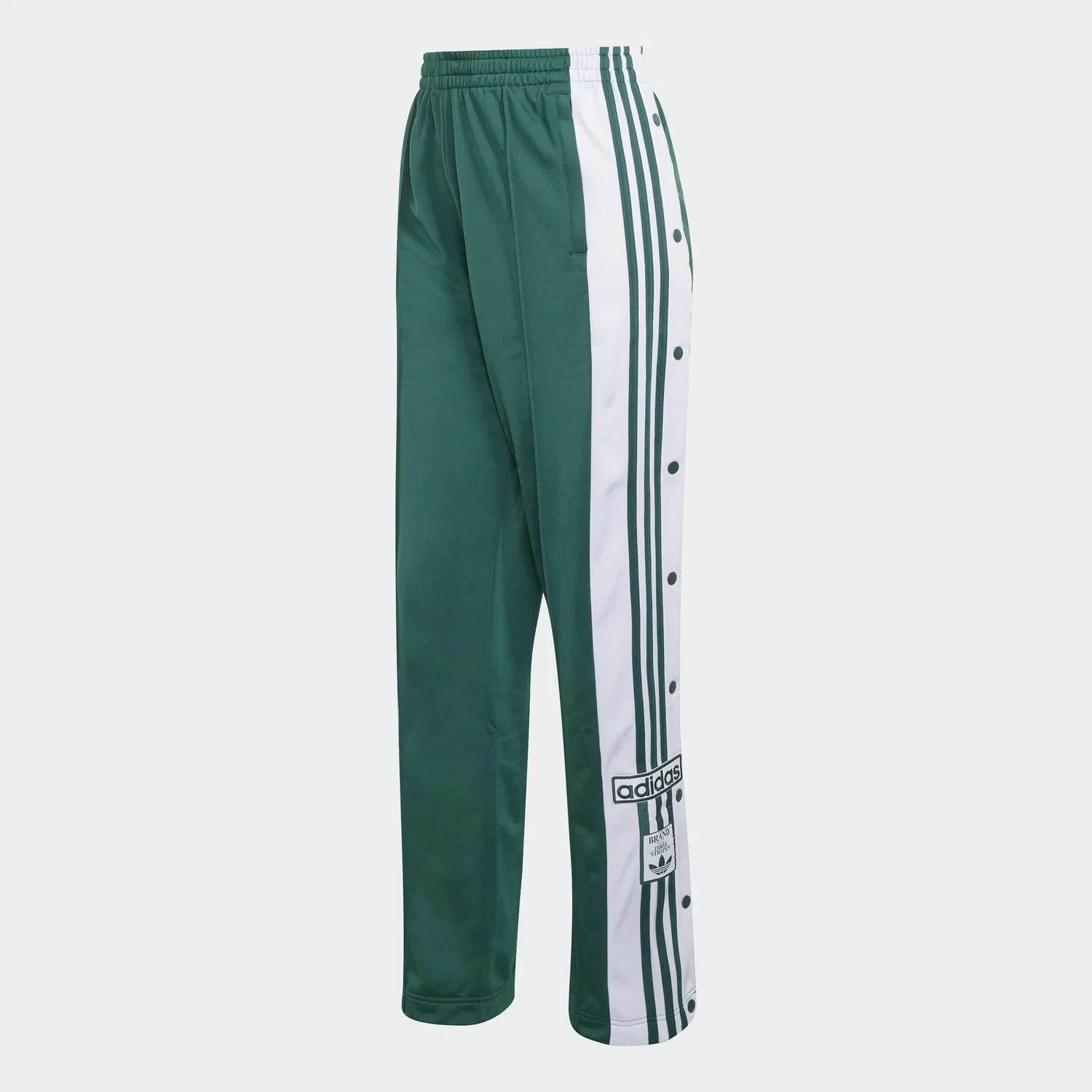 Свободные брюки Adidas Originals зеленого цвета — фото 2