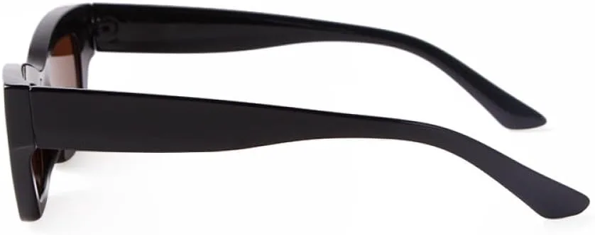 

Модные винтажные солнцезащитные очки в маленькой квадратной оправе для женщин и мужчин с защитой от УФ-излучения UV400, летние солнцезащитные очки UV400 UOVSAW, C2