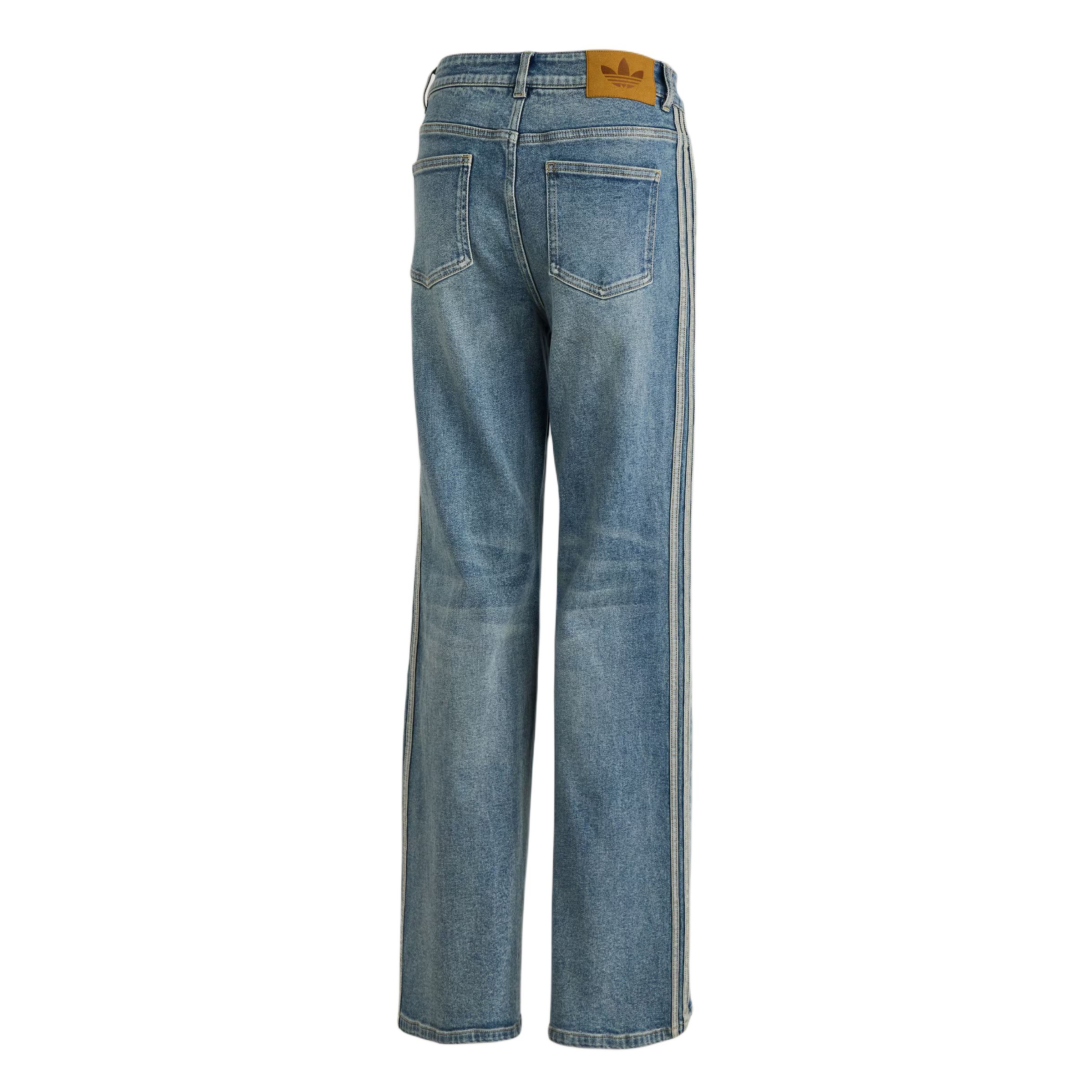 FW25 WASHED FLAIR PANT Джинсы женские Adidas Originals, светло denim синий — фото 3