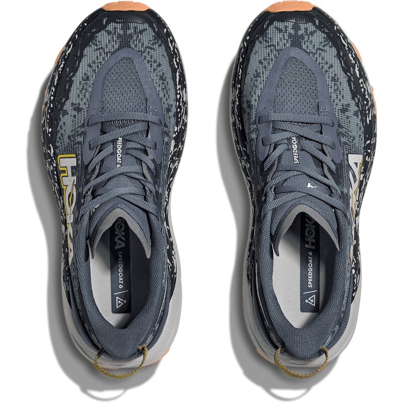 Кроссовки для бега по пересеченной местности Speedgoat 6 Hoka, мультиколор — фото 3