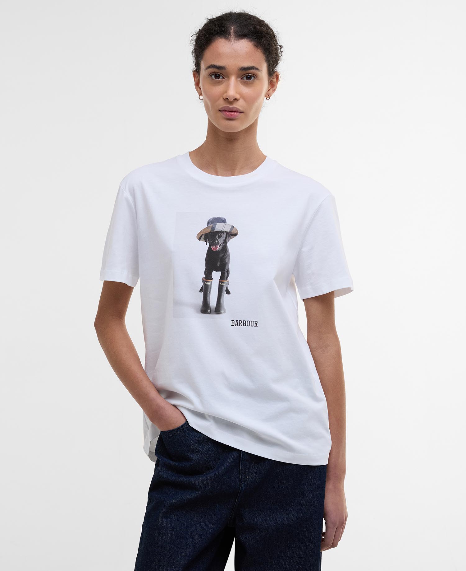 

Футболка Barbour Woodrow, белый
