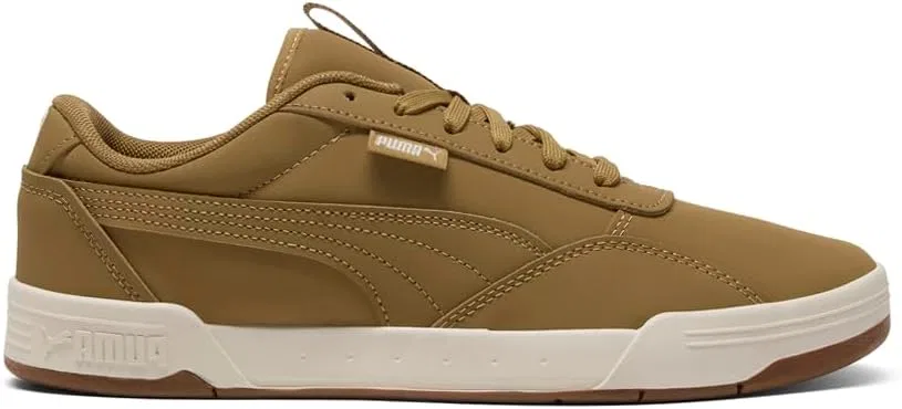 Мужские бежевые кроссовки PUMA Skate C Buck на шнуровке