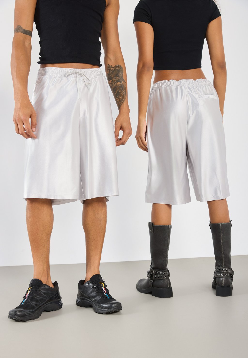 

Шорты UNISEX YOURTURN, серебряный