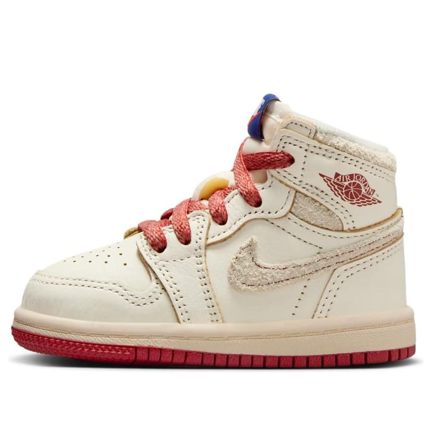 

Кроссовки (TD) Air Jordan 1 High OG 'Rare Air Sail Cinnabar', бежевый