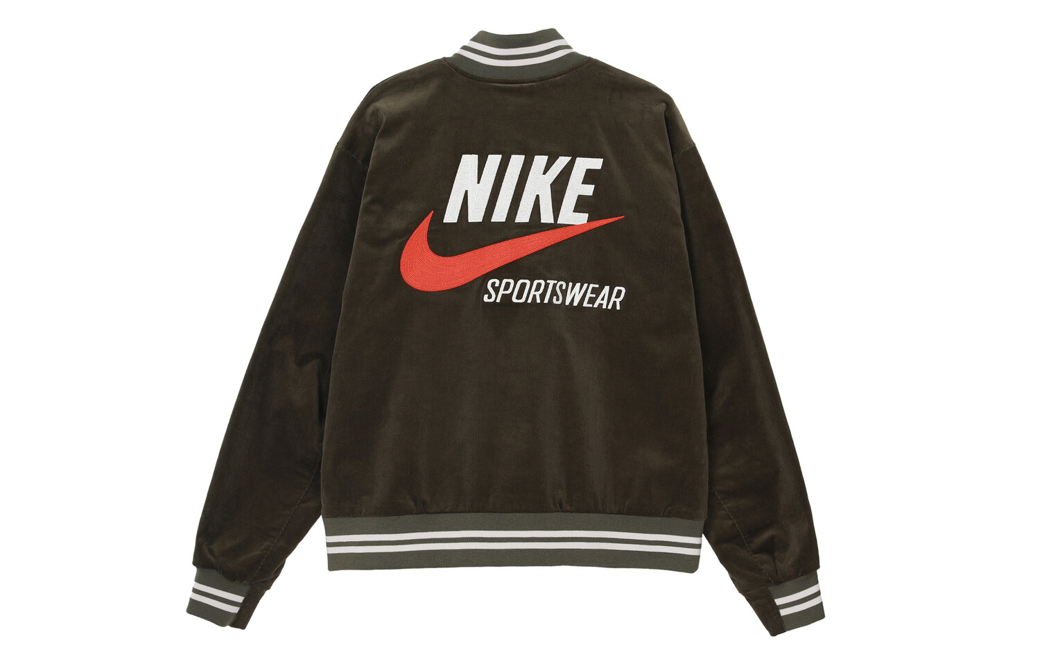 Куртка мужская темно-зеленая Nike, темно-зеленый — фото 2