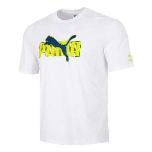 

Футболка ds graphic tee 'white' Puma, белый
