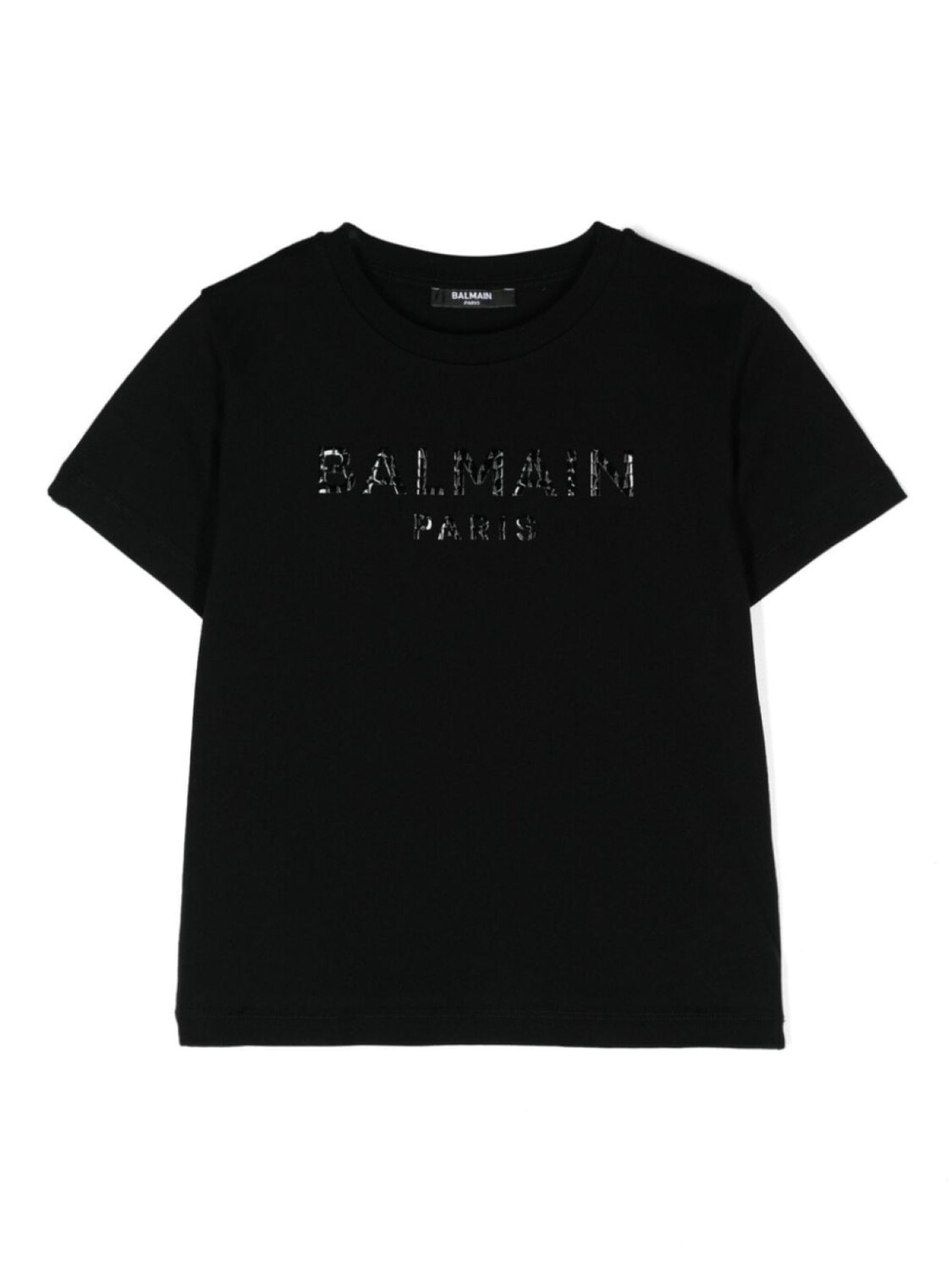 

Balmain Kids футболка с логотипом, черный