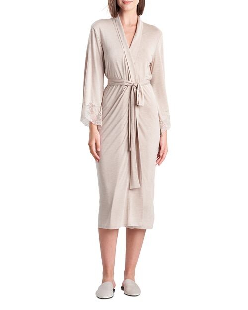 

Роскошный Шангри-Ла Халат Natori, цвет Tan/Beige