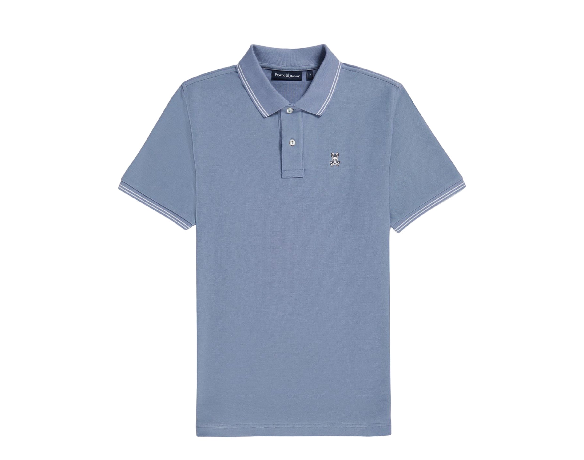 

Рубашка мужская Psycho Bunny Logan Polo Chambray Blue B6K136Y1PC-BLUCHA, синий