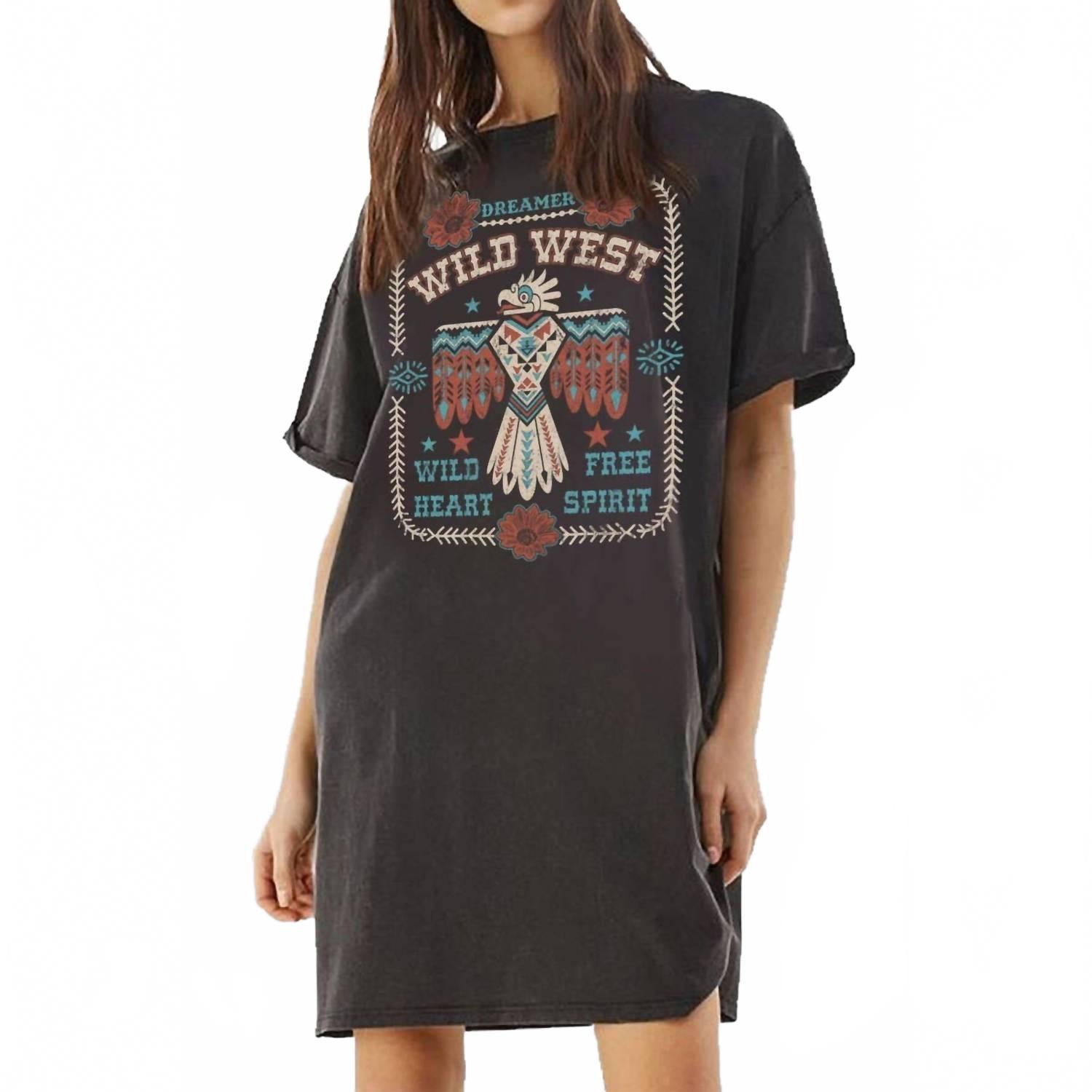 

Кричащее платье в стиле Дикого Запада в черном цвете Hrt & Luv