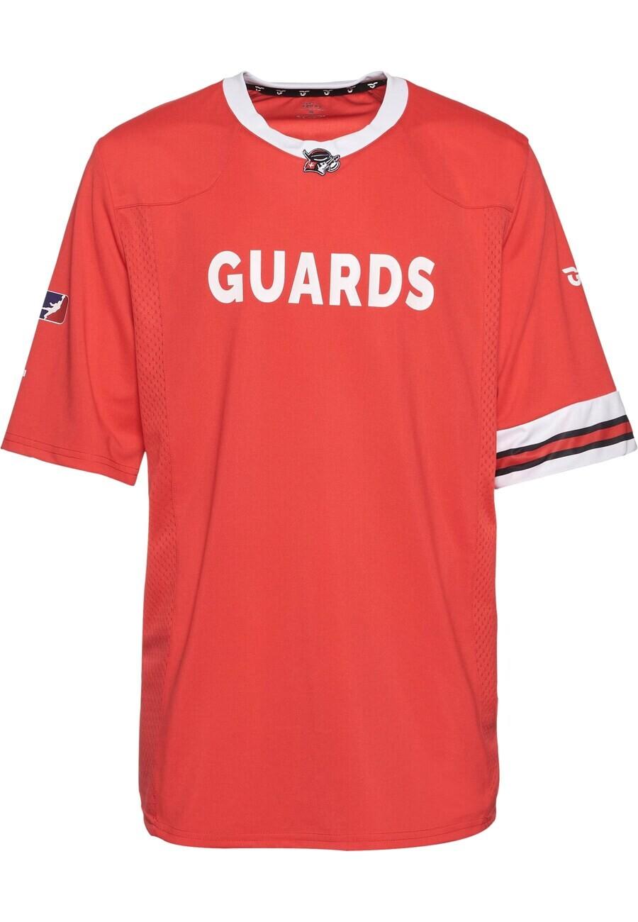 

Футболка European League of Football Shirt Helvetic Guards Authentic Game, красный