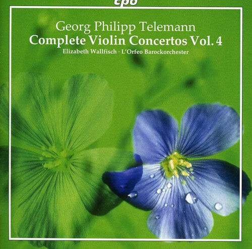 

CD диск Telemann / L'Orfeo Barockorchester / Wallfisch: Complete Violin Concertos 4
