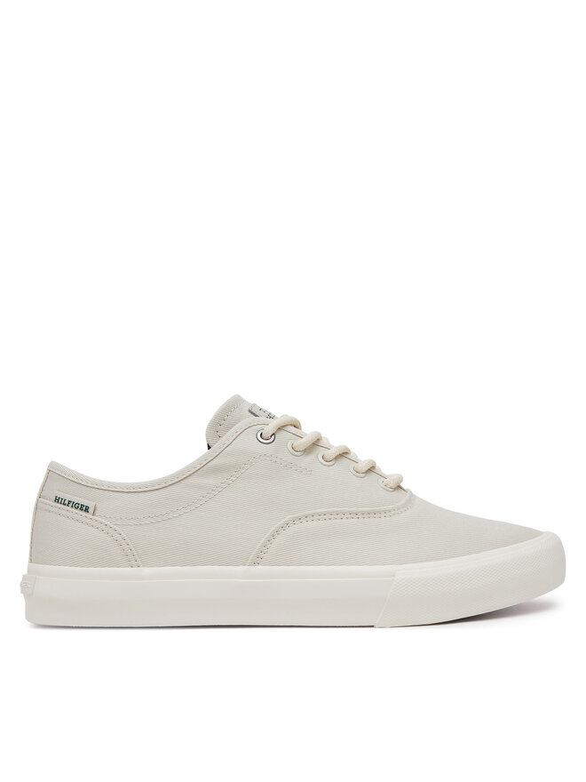 

Кроссовки Th Hi Vulc Low Oxford Twill FM0FM05400 Tommy Hilfiger, белый