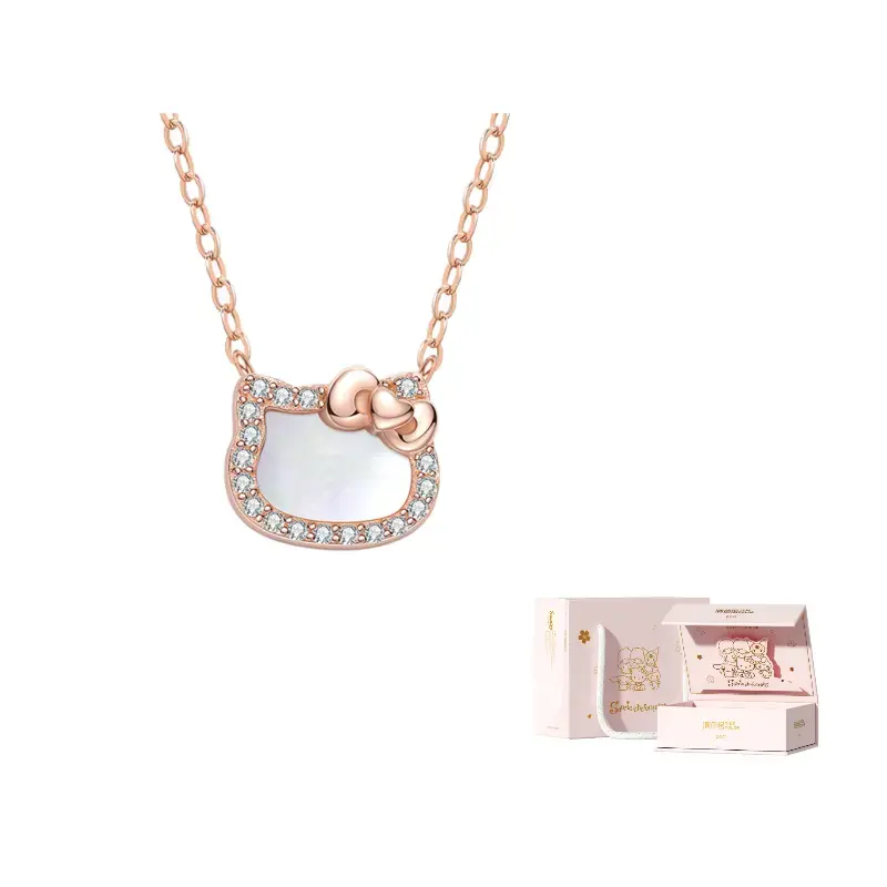 

Sanrio Ожерелье на ключицу из стерлингового серебра 925 пробы для женщин