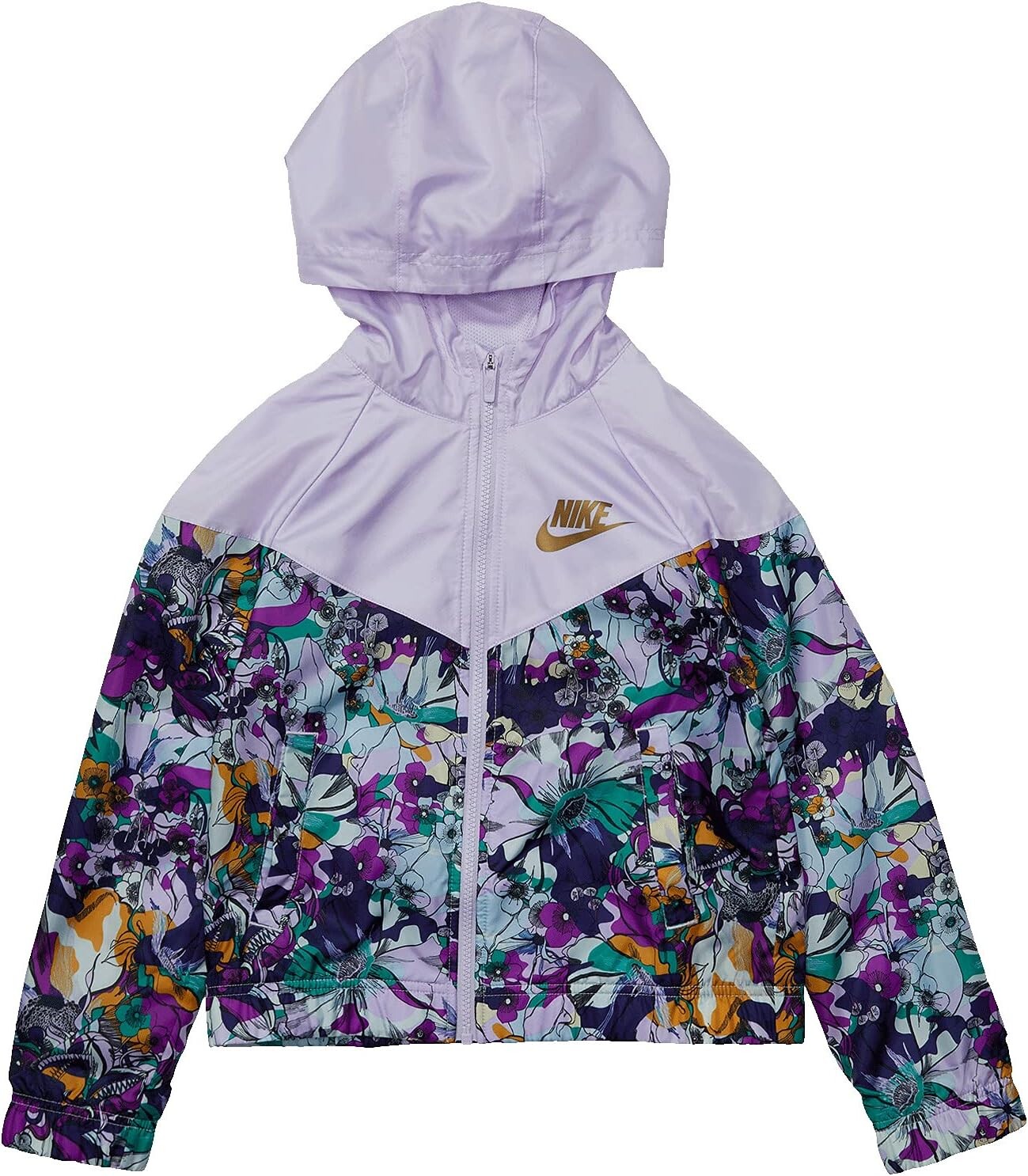 

Куртка Nike Sportswear Windrunner Jacket, цвет Purple Chalk/Metallic Gold