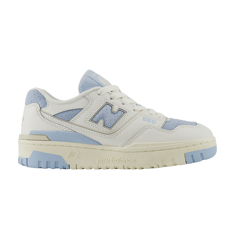 

Кроссовки New Balance 550 Big Kid 'Sea Salt Light Chrome Blue', синий