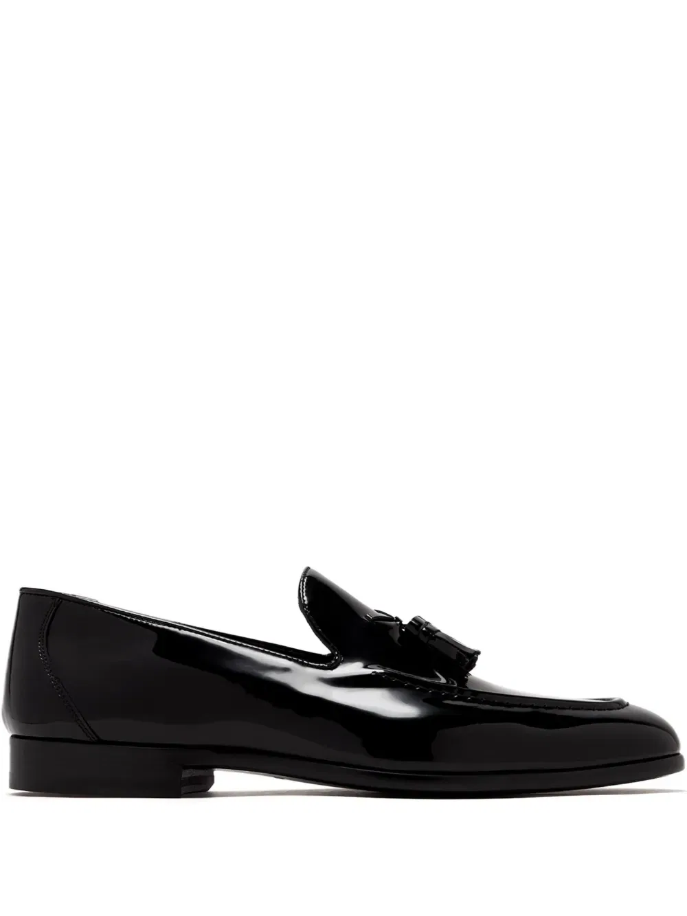 Лоферы из лакированной кожи Magnanni, черный