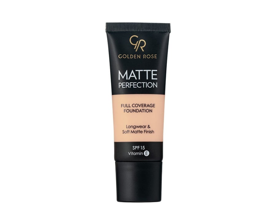

Матирующая тональная основа для лица Golden Rose Matte Perfection C1