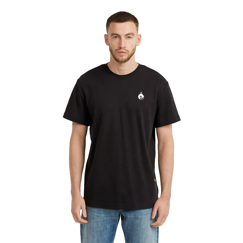 

Футболка с коротким рукавом G-Star Trims Back GR, черный