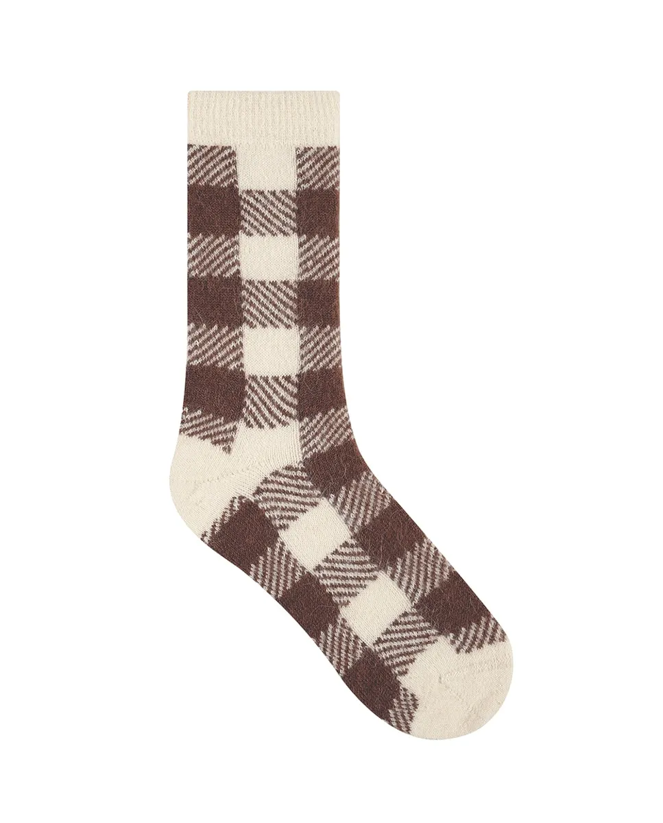 

Женские носки из альпаки Bleuforet, коричневый