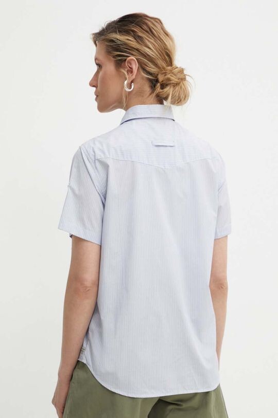 

Хлопковая рубашка G-Star Raw, синий