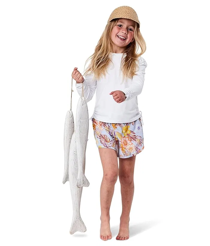 Рашгард с длинным рукавом модель Rouched Snapper Rock Kids, Blue