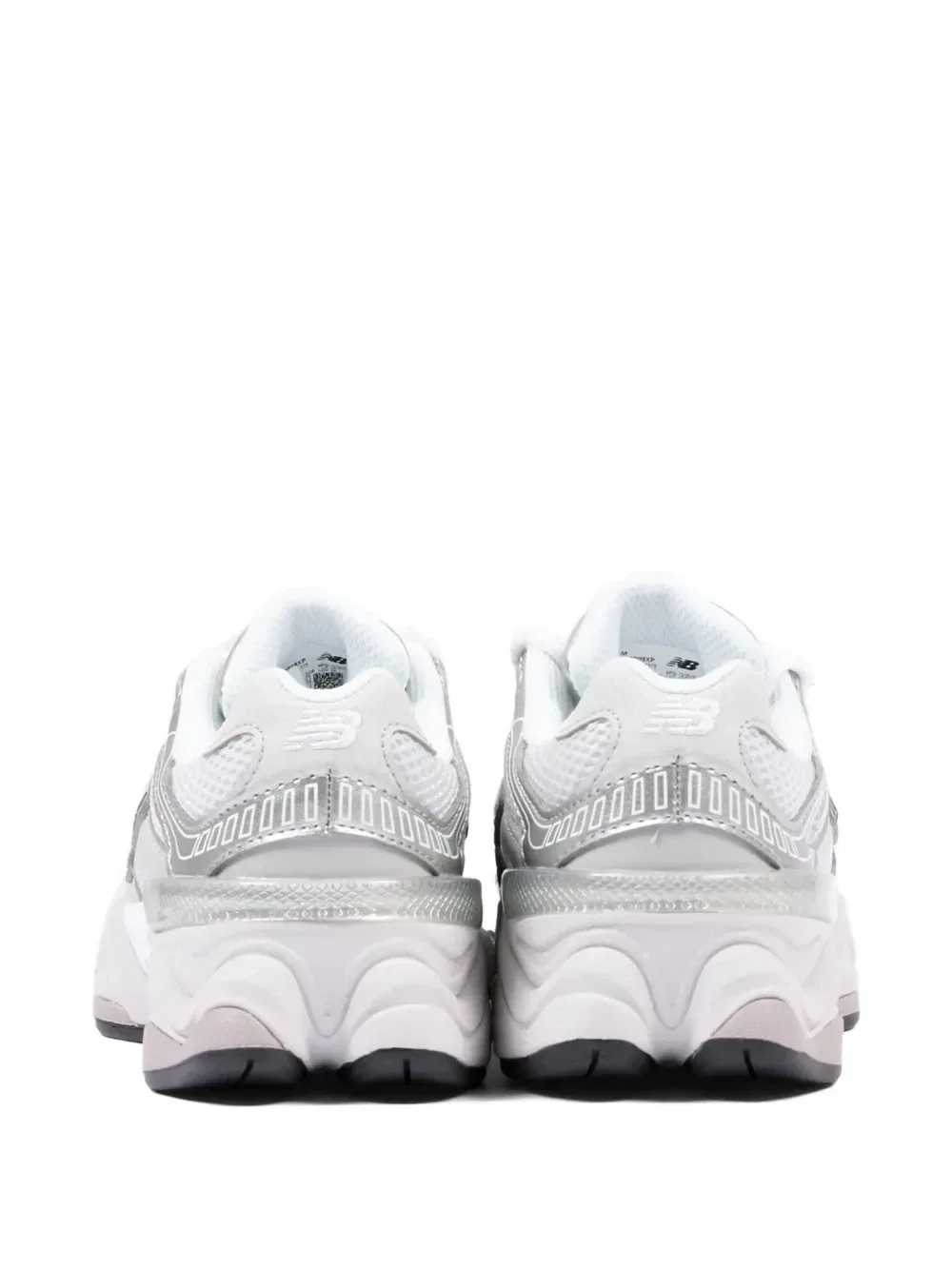 Кроссовки 9060 с сетчатыми вставками New Balance Kids, серебряный — фото 3