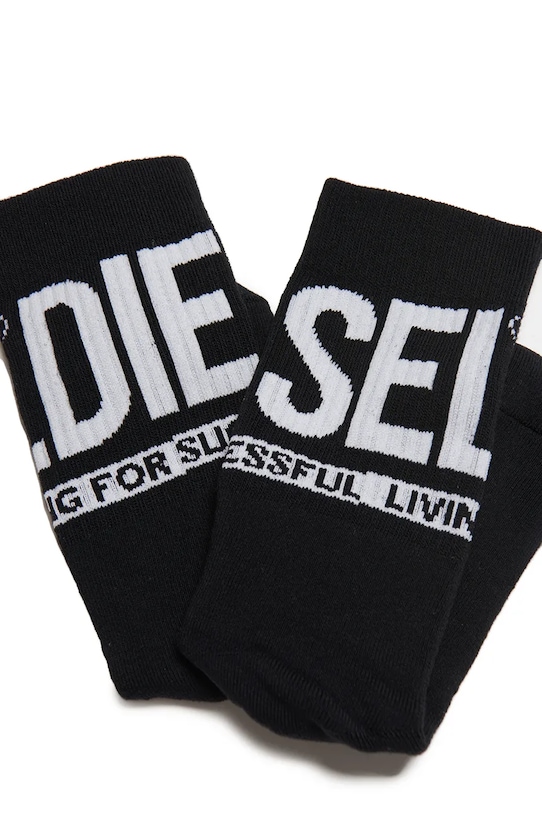 Детские носки SKM-ZRAYBIPACK SOCKS, 2 пары Diesel, черный — фото 2