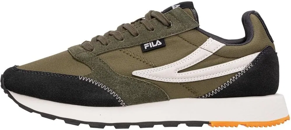 Мужские беговые кроссовки FILA для построения движения, Olive Night Dark Shadow