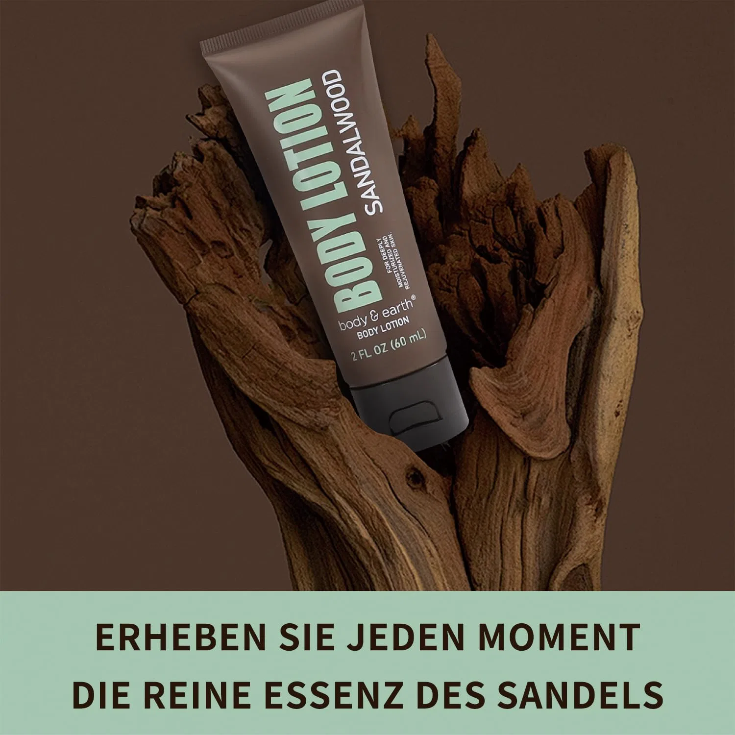 Мужской подарочный набор для душа «Sandalwood» от BODY & EARTH, 3 предмета Body & Earth — фото 3