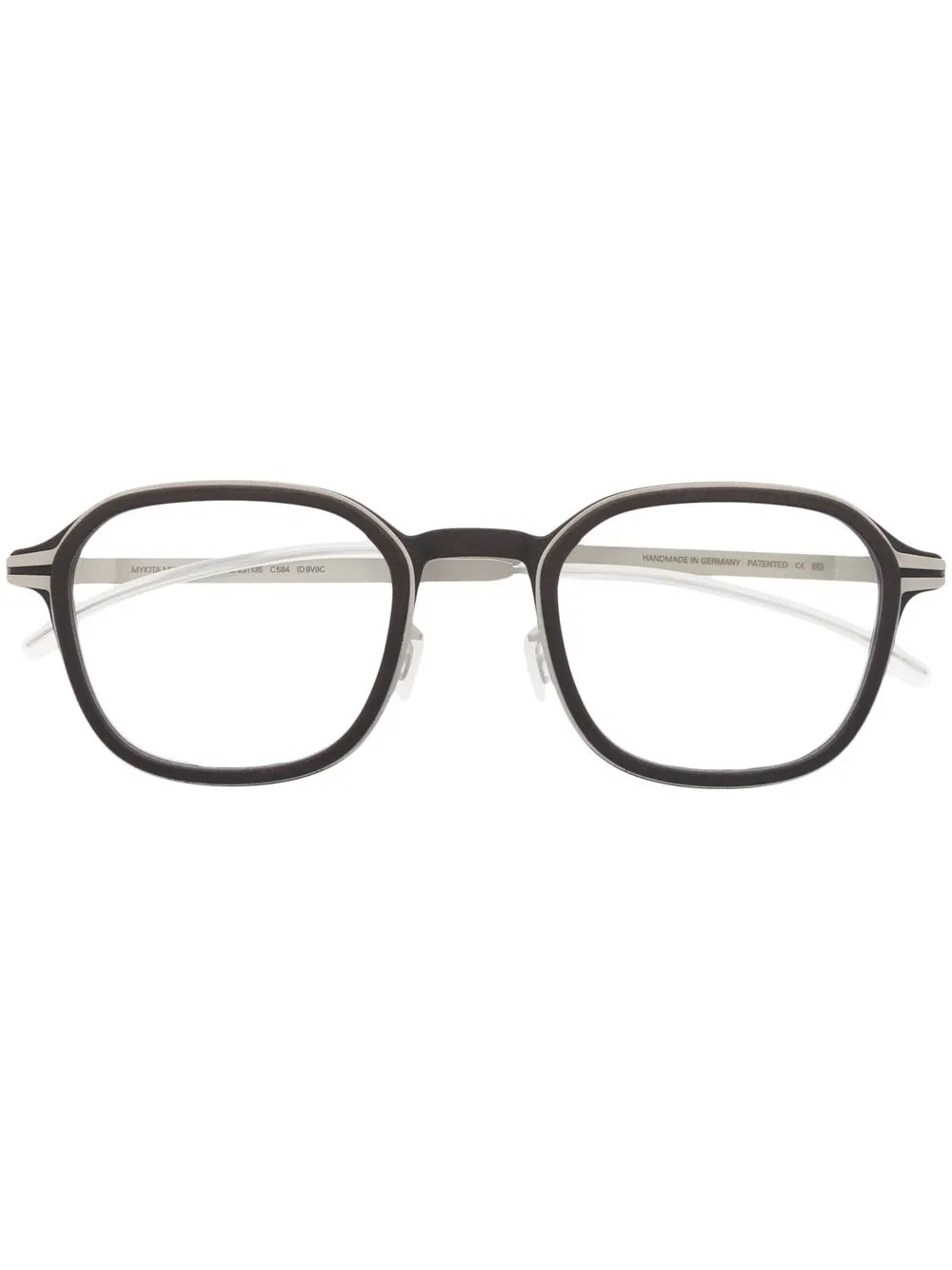 

Очки в матовой квадратной оправе Mykita, серый