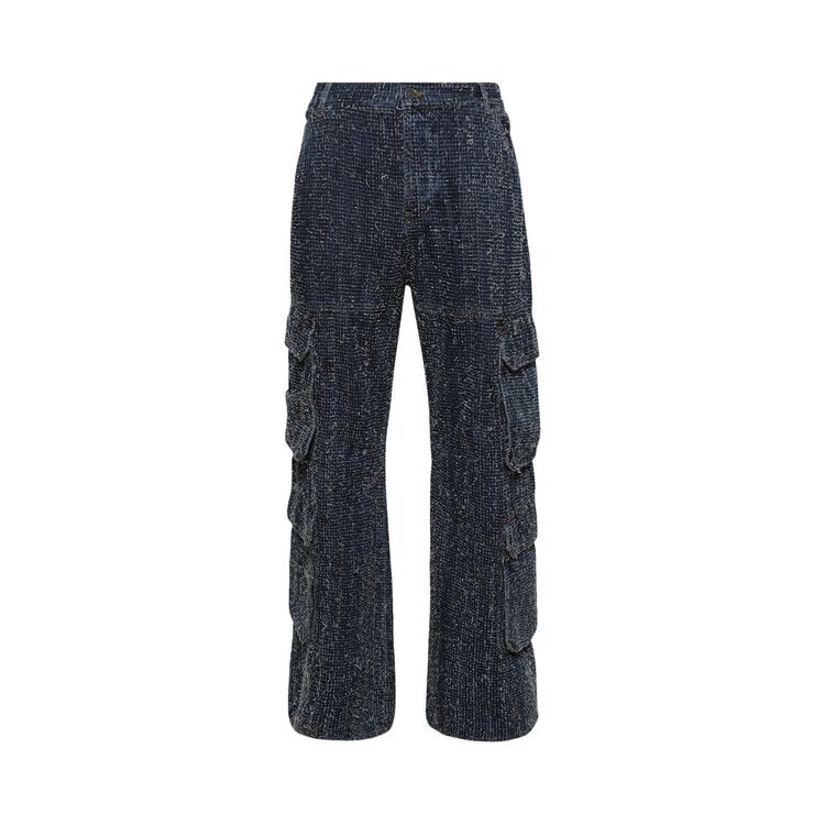 

Брюки Diesel D-Sire-Cargo-S2 Trousers Denim, синий