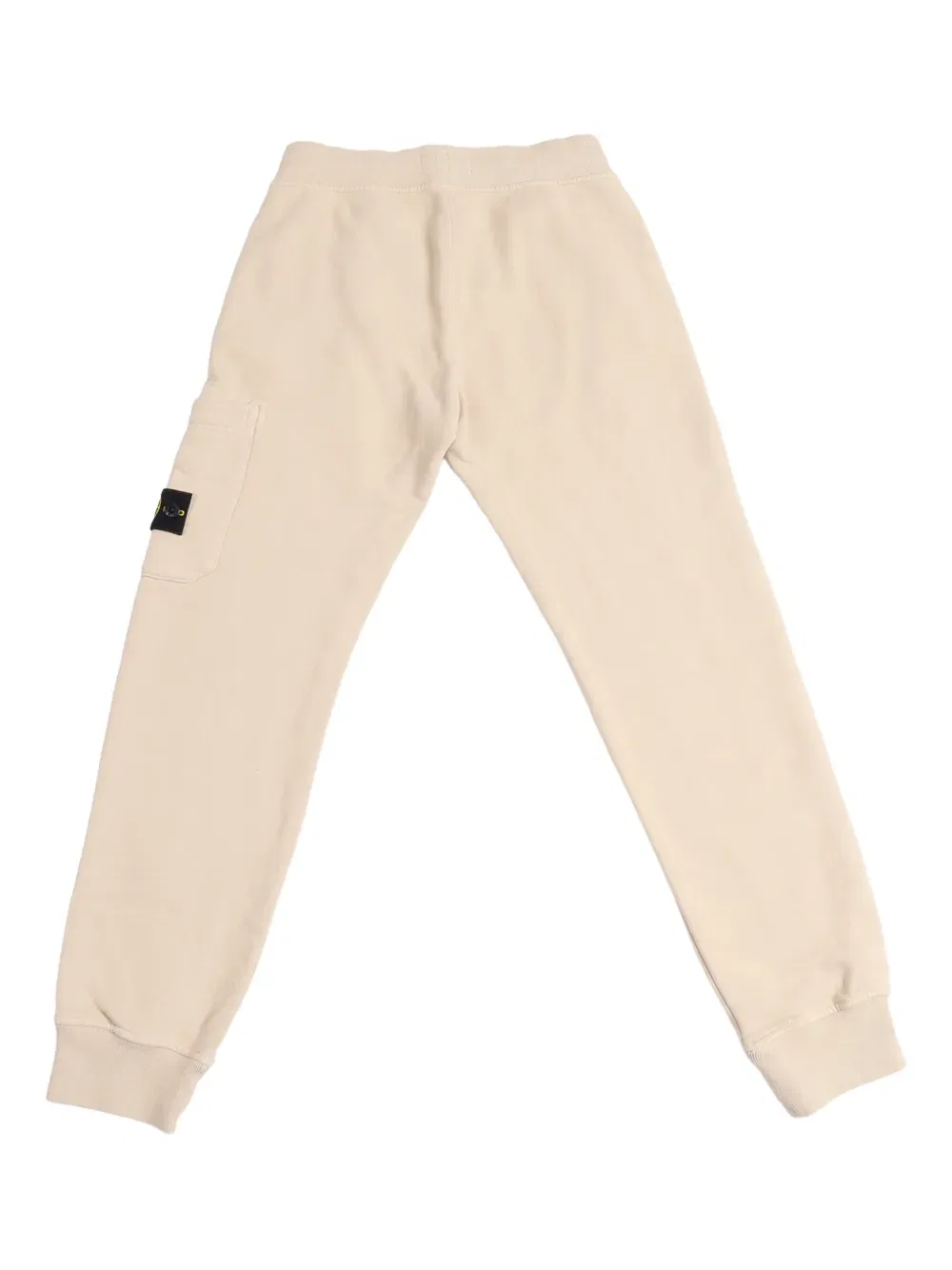 Спортивные брюки с нашивкой логотипа Stone Island Junior, нейтральный — фото 2