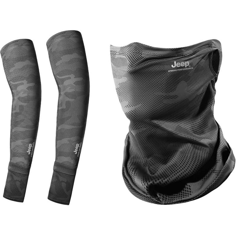 

Шляпа от солнца из полиэстера Unisex Jeep, face masks clothing sets (face masks+cooling arm sleeves)
